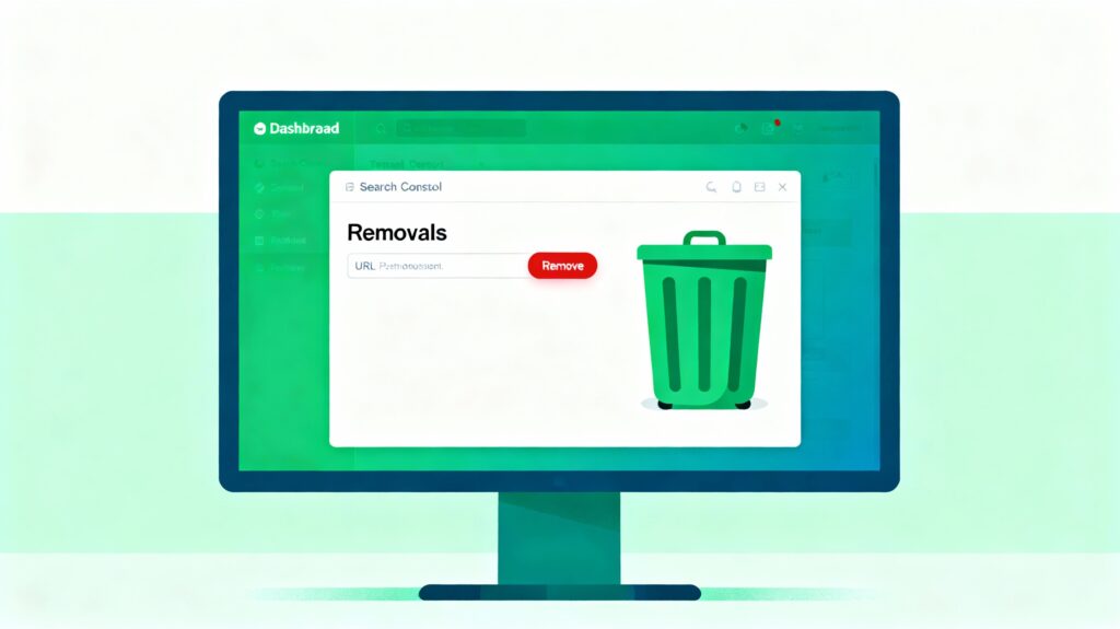 desindexar url de search console